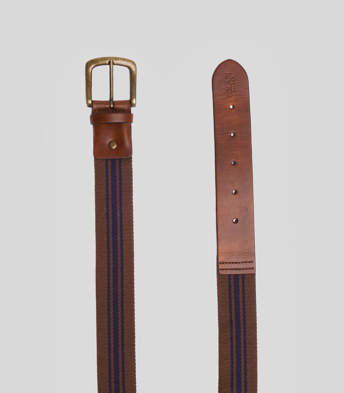sustainable vegan belt mascagni out of sustainable materials handmade in italy.