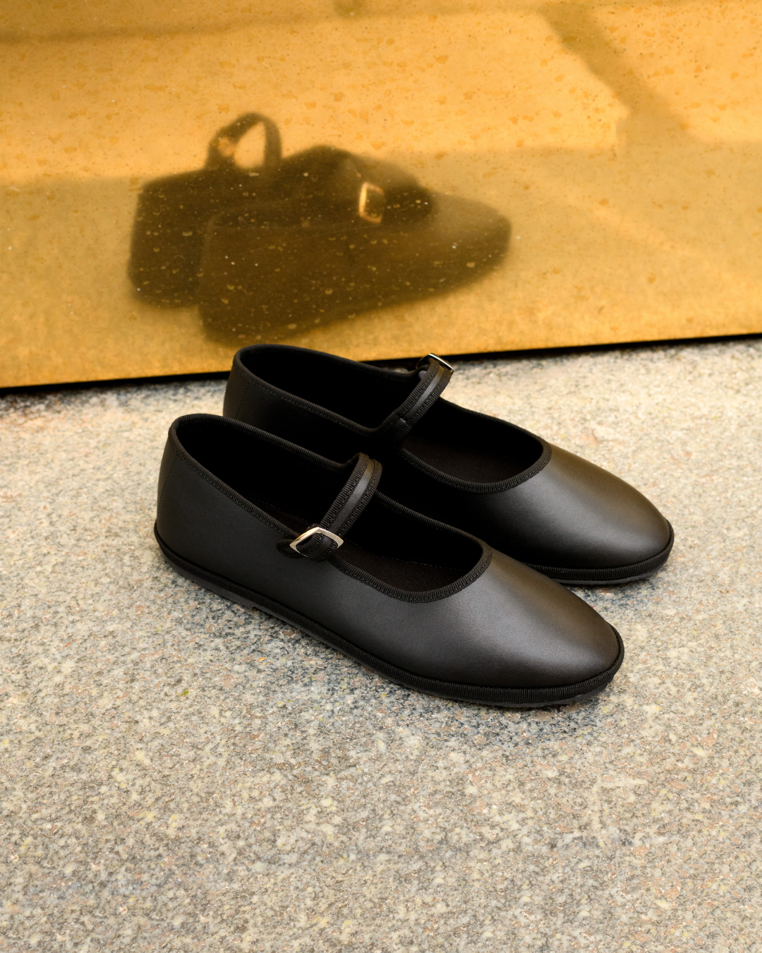 Le Orsine Black vegan friulane slippers 