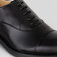 Vegan Oxford - Woman black lace-up Oxford shoe featuring Blake Construction from Solari Milano.