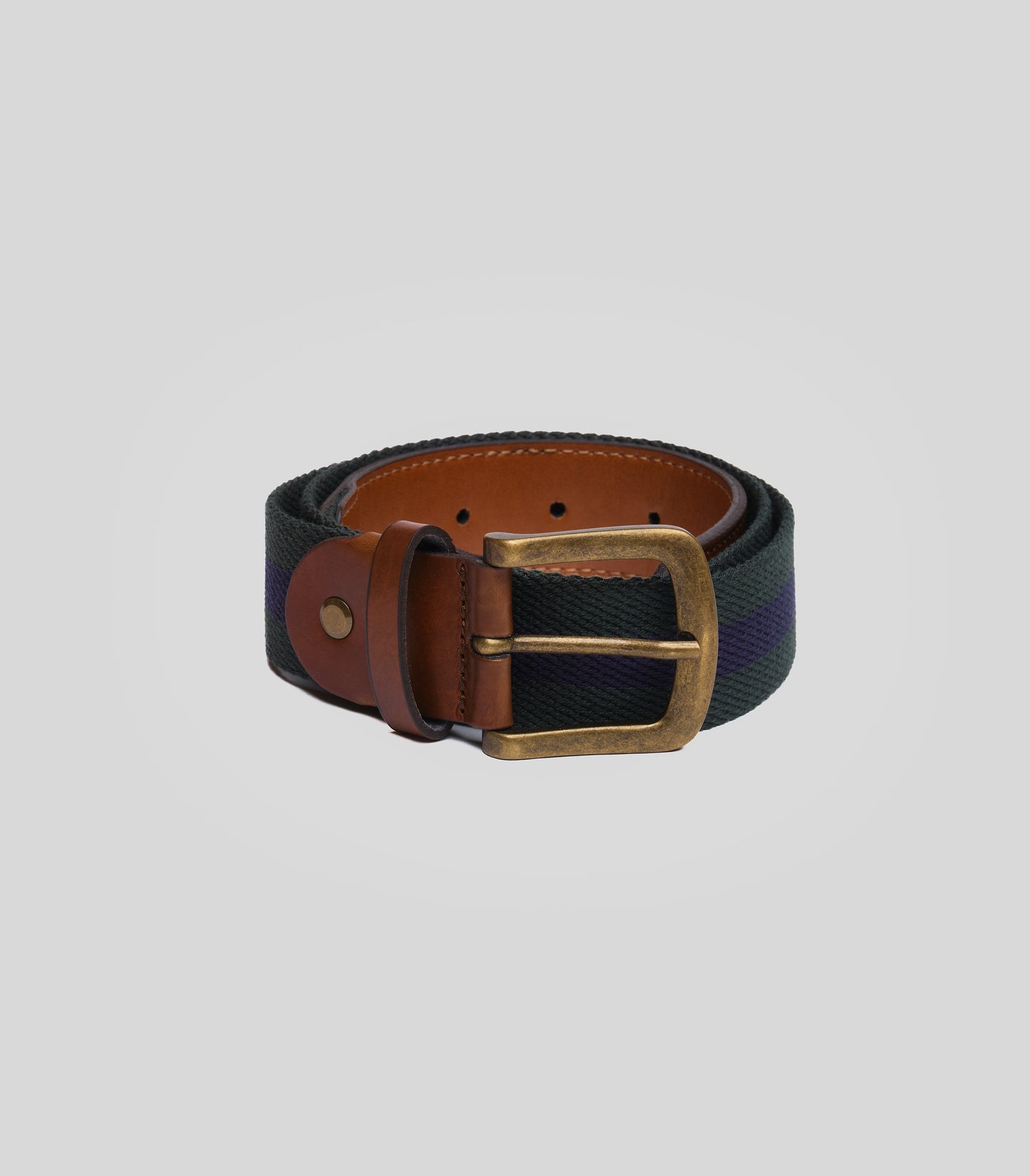Sustainable vegan belt made out of sustainable materials in italy