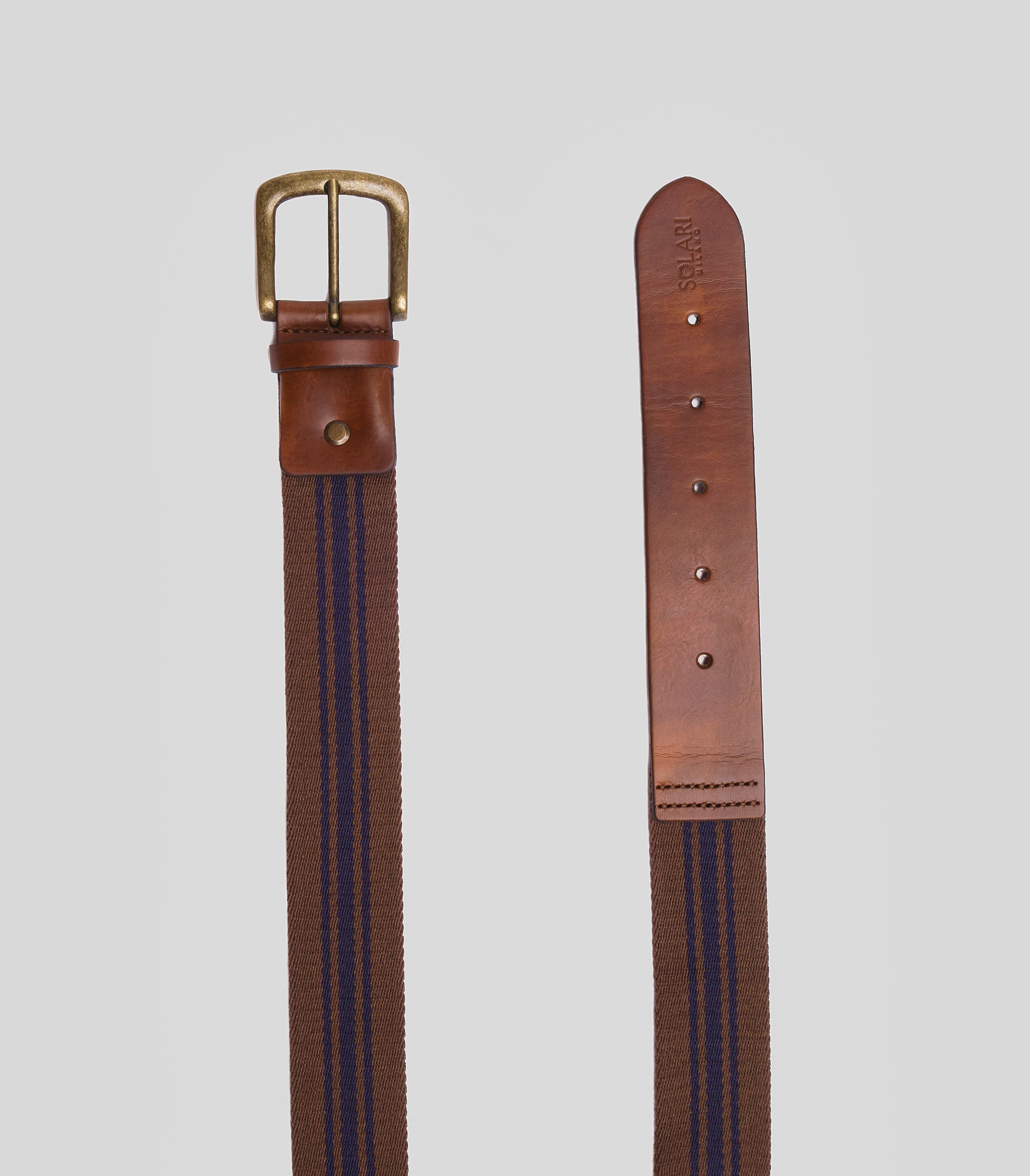 sustainable vegan belt mascagni out of sustainable materials handmade in italy.
